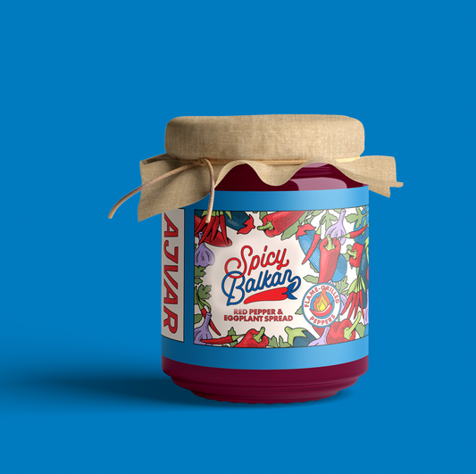 Ajvar Roasted Red Pepper & Eggplant Spread 250ml